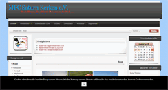 Desktop Screenshot of mfc-saturn.de
