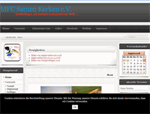 Tablet Screenshot of mfc-saturn.de